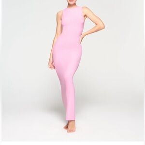 SKIMS soft lounge ribbed maxi dress